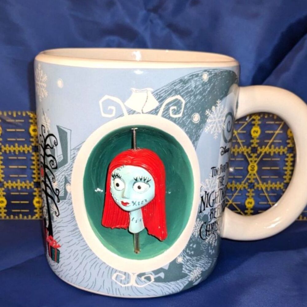 Disney Nightmare Before Christmas Sally 3D Spin Head Mug Walgreens 2018 14oz